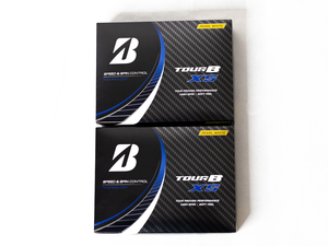 [2 дюжина (24 мяча)] Bridgestone Golf/Golf Ball/★ Tour B-XS ★/Pearl White