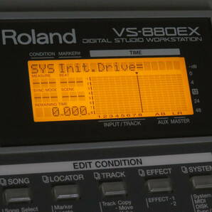 Roland VS-880EX ローランド デジタル マルチトラックレコーダー 電源コード付き の画像5