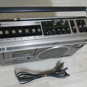 昭和レトロ SONY ソニー 1980 mark5 CF-1980V 3バンドラジカセ カセットレコーダー ラジオ 電源コード付き 非喫煙環境です 追加画像有り の画像5