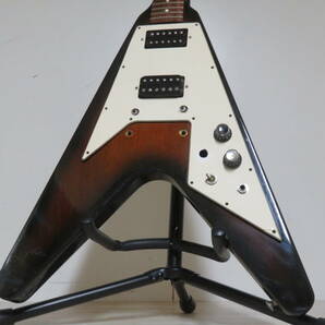 Gibson ギブソン Flying V フライングV MADE IN USA シリアルNo.93157701 エレキギター ケース付き ジャンク品/部品取り 追加画像有り の画像3