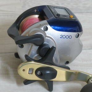 SHIMANO シマノ SLS 小船 2000 リール 室内保管品 追加画像有り の画像5