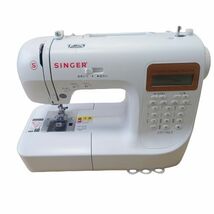 【SINGER シンガー】SINGER コンピューターミシン SN778EX 別売りフットコントローラー&ワイドテーブル付き 美品 通電〇 ★9398_画像3