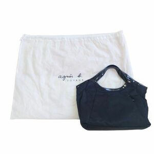 【agnes b アニエスベー】ハンドバッグ レディース 新品 タグ付き ファッション 黒 ブラック ★9475A