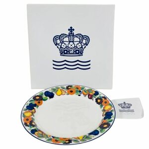 【ROYAL COPENHAGEN/ロイヤルコペンハーゲン】Golden Summer/ゴールデン サマー プレート 約22cm 皿/食器 箱付き★9373A