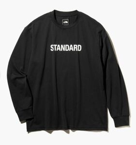 THE NORTH FACE STANDARD L/S STANDARD PARCEL TEE XLサイズ　black