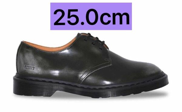 【新品】Supreme × Dr.Martens 1461 3 Eye Shoe "Black" 25.0cm
