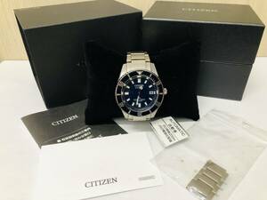 CITIZEN/シチズン/9051-S129028/プロマスター/自動巻き/デイト/ダイバーズ200ｍ/TITANIUM/自動巻き/腕時計/コマあり/箱付き/稼働品