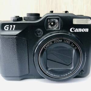 Canon/キャノン/G11/POWER SHOT/パワーショット/コンパクトデジタルカメラ/デジカメ/充電器 バッテリー付/動作品/現状品の画像2