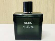 BLEU DE CHANEL/ブルードゥシャネル/EDT/オーデトワレ/100ml/残量9割以上/香水/フレグランス/フランス製/CHANEL/シャネル_画像1