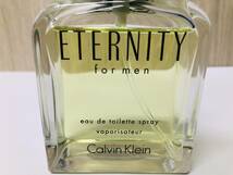 Calvin klein/カルバンクライン/ETERNITY for men/エタニティ フォーメン/EDT/オーデトワレ/100ml/残量8割以上/香水/フレグランス_画像3