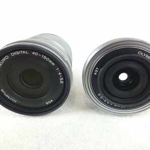 ☆ OLYMPUS オリンパス E-PL9 ミラーレス一眼レフ 14-42 3.5-5.6 40-150 4-5.6 中古 240407R6103の画像9