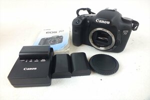 ☆ Canon キャノン EOS7D デジタル一眼レフ 中古 現状品 240307B9085