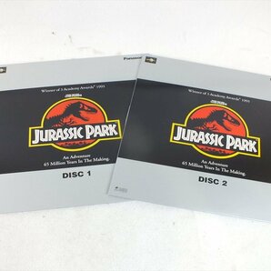 ☆ Panasonic パナソニック JURASSIC PARK PA-HD 82061 Hi-vision LD 中古 240407M4001Hの画像2