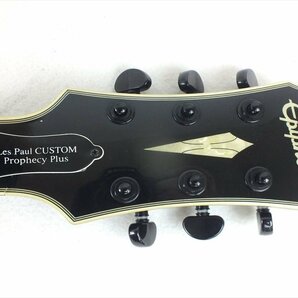 ☆ Epiphone エピフォン Les Paul CUSTOM レスポールカスタム Prophecy Plus ギター 中古 現状品 240407R6101の画像8