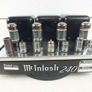 ☆ McIntosh マッキントッシュ MC240 アンプ 動作確認済 中古 240407M4004の画像2