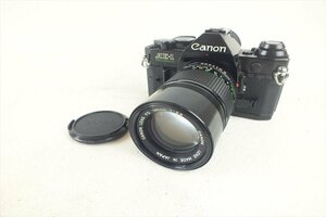 ☆ Canon キャノン AE-1 PROGRAM フィルム一眼レフ FD135mm1:3.5 中古 240208T3180