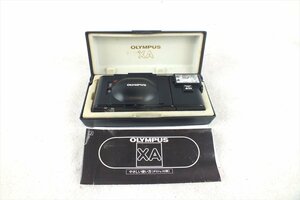 ☆OLYMPUS オリンパス XA A11 コンパクトカメラ 中古 現状品 240308T3317