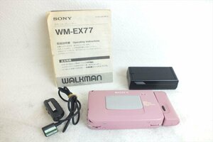 ☆SONY ソニー WM-EX77 カセットプレーヤー 中古 現状品 240307A5347