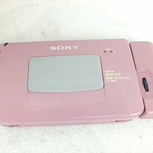 ☆SONY ソニー WM-EX77 カセットプレーヤー 中古 現状品 240307A5347の画像2