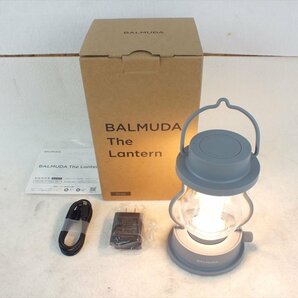 ☆ BALMUDA バルミューダ L02A-GR LEDランタン 動作確認済 中古 240407R1011の画像1