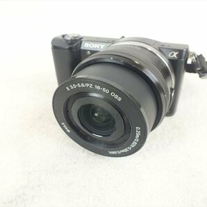 ☆ SONY ソニー α APS-C ミラーレス一眼レフ E4.5-6.3/55-210 E3.5-5.6/PZ 16-50 OSS 中古 現状品 240407B9013の画像2