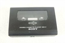 ☆ SONY ソニー WM-2 カセットプレーヤー 中古 現状品 240407A5283_画像2