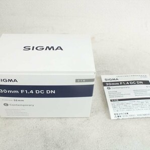 ☆ SIGMA シグマ レンズ 30mm 1.4 DC DN Nikonマウント 中古 240407B9102の画像8