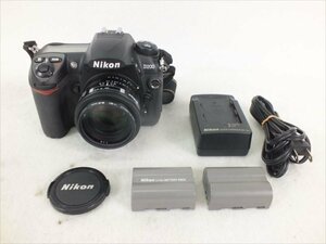 ♪ Nikon ニコン D200 デジタル一眼レフカメラ NIKKOR 50mm 1.4 現状品 中古 240311Y7379