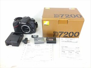 ♪ Nikon ニコン D7200 デジタル一眼レフ 中古 現状品 240311Y7377A