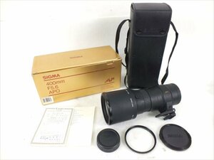 ♪ SIGMA シグマ レンズ AF TELE 400mm 1:5.6 中古 現状品 240411Y7321