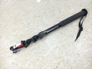 ♪ Manfrotto マンフロット 561BHDV-1 一脚 中古 現状品 240411E3214