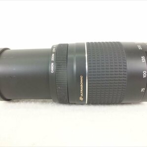 ♪ Canon キャノン レンズ EF 75-300mm 1:4-5.6III USM 中古 現状品 240411E3221の画像5