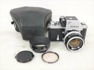 ♪ Nikon ニコン F フィルム一眼レフ NIKKOR-S Auto 1:1.4 f=50mm 中古 240411E3294