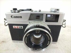 ♪ Canon キャノン Canonet QL17 レンジファインダー フィルムカメラ 現状品 中古 240409G3187