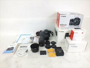 ♪ Canon キャノン EOS60D ダブルズームキット デジタル一眼レフ 中古 240411E3263