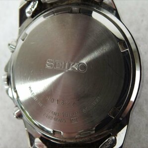 ♪ SEIKO CHRONOGRAPH セイコー クロノグラフ 腕時計 中古 現状品 240411H2085の画像8