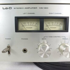 ♪ Lo-D ローディー FT-180 HA-180 アンプチューナーセット 中古 現状品 240411H2139の画像5