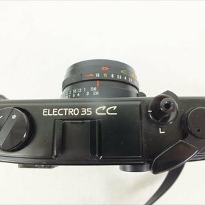 ♪ YASHICA ヤシカ ELECTRO 35 CC レンジファインダー フィルムカメラ 現状品 中古 240409M5223の画像6