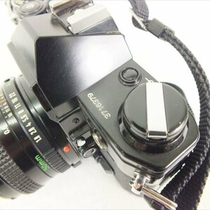 ♪ Canon キャノン AE-1 フィルム一眼レフカメラ FD 50mm 1.8 現状品 中古 240411E3552の画像7