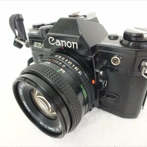♪ Canon キャノン AE-1 フィルム一眼レフカメラ FD 50mm 1.8 現状品 中古 240411E3552の画像2