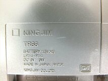 ♪ KING JIM キングジム TR66 テープライター 現状品 中古 240411E3557_画像7