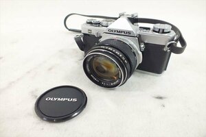 □ OLYMPUS オリンパス OM-1 フィルム一眼レフカメラ G.ZUIKO AUTO-S 1.4 50mm 現状品 中古 240306H2298