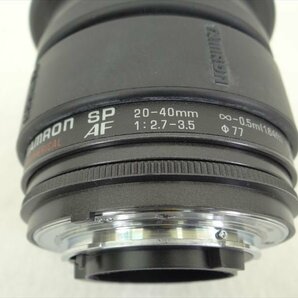 ▼ TAMRON タムロン NIKONマウント レンズ SP AF 20-40mm 2.7-3.5 中古 現状品 240305K2328の画像2