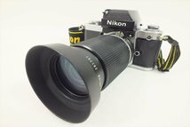 □ Nikon ニコン F2 フィルム一眼レフ ZOOM-NIKKOR 35-135mm 3.5-4.5 シャッター切れOK 中古 現状品 240406G6252C_画像1