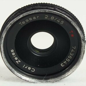 ★ CONTAX コンタックス レンズ Tessar 2.8/45 T* 中古 現状品 240401B2107の画像2