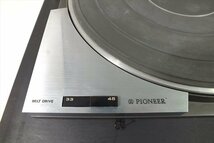 □ PIONEER パイオニア PL-41? ターンテーブル 中古 現状品 240406H2128_画像3