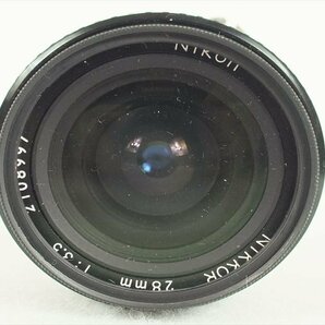 ★ Nikon ニコン レンズ NIKKOR 28mm 1:3.5 中古 現状品 240401Y8008の画像2