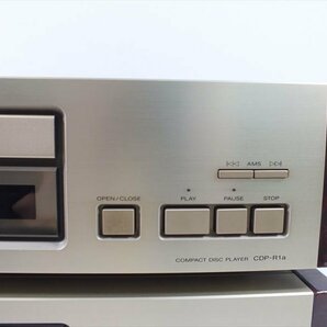 □ SONY ソニー DAS-R1a CDP-R1a D/Aコンバーター CDプレイヤー 中古 現状品 240406G6048の画像5
