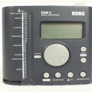 ★ KORG コルグ KDM-2 メトロノーム 中古 現状品 240301B2472の画像3