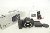 ▼ Canon キャノン EOS7D Mark II デジタル一眼レフ 中古 現状品 240305H3556_画像1